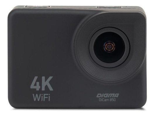 Экшн-камера Digma DiCam 850 черный